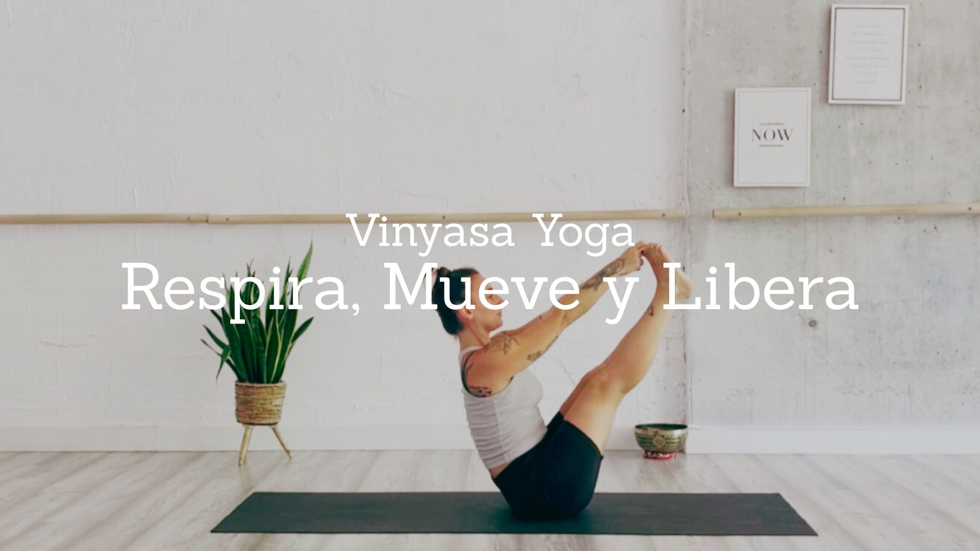Respira, Mueve y Libera. Vinyasa Yoga con Flor