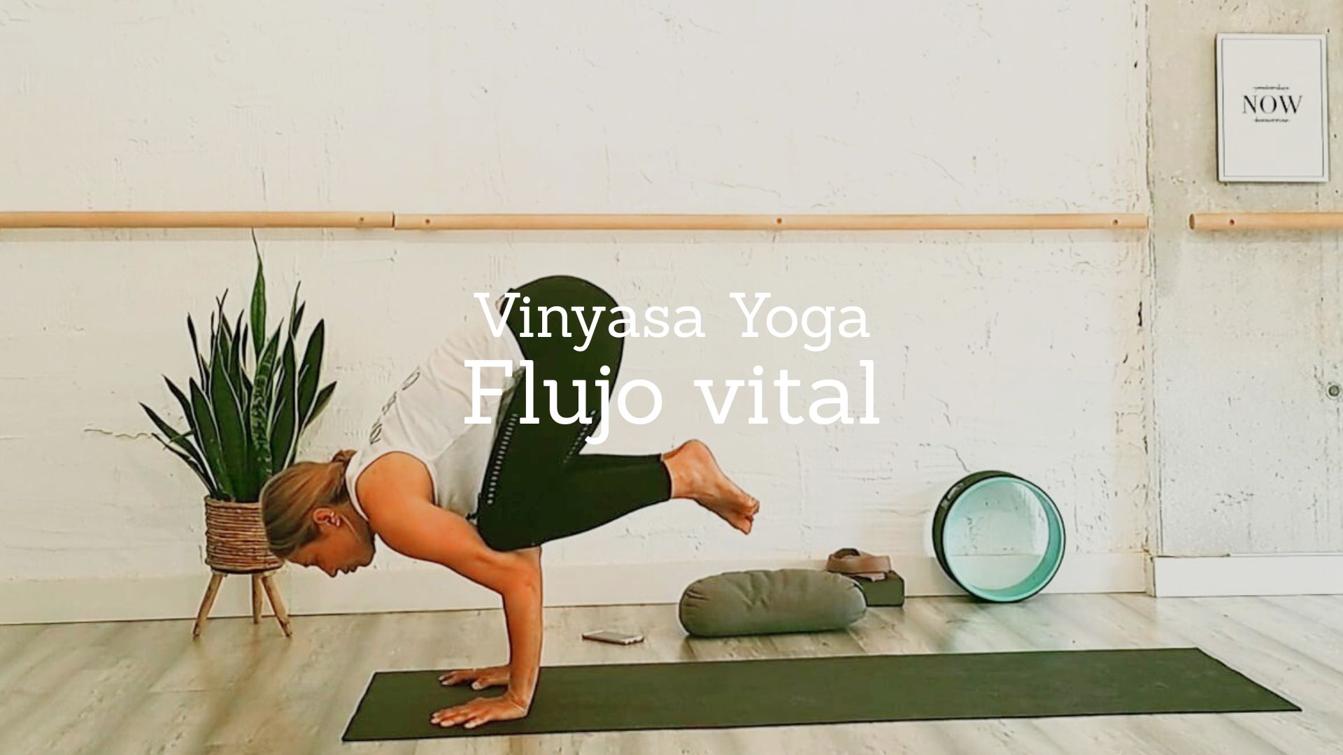 Flujo vital. Vinyasa yoga con Mónica