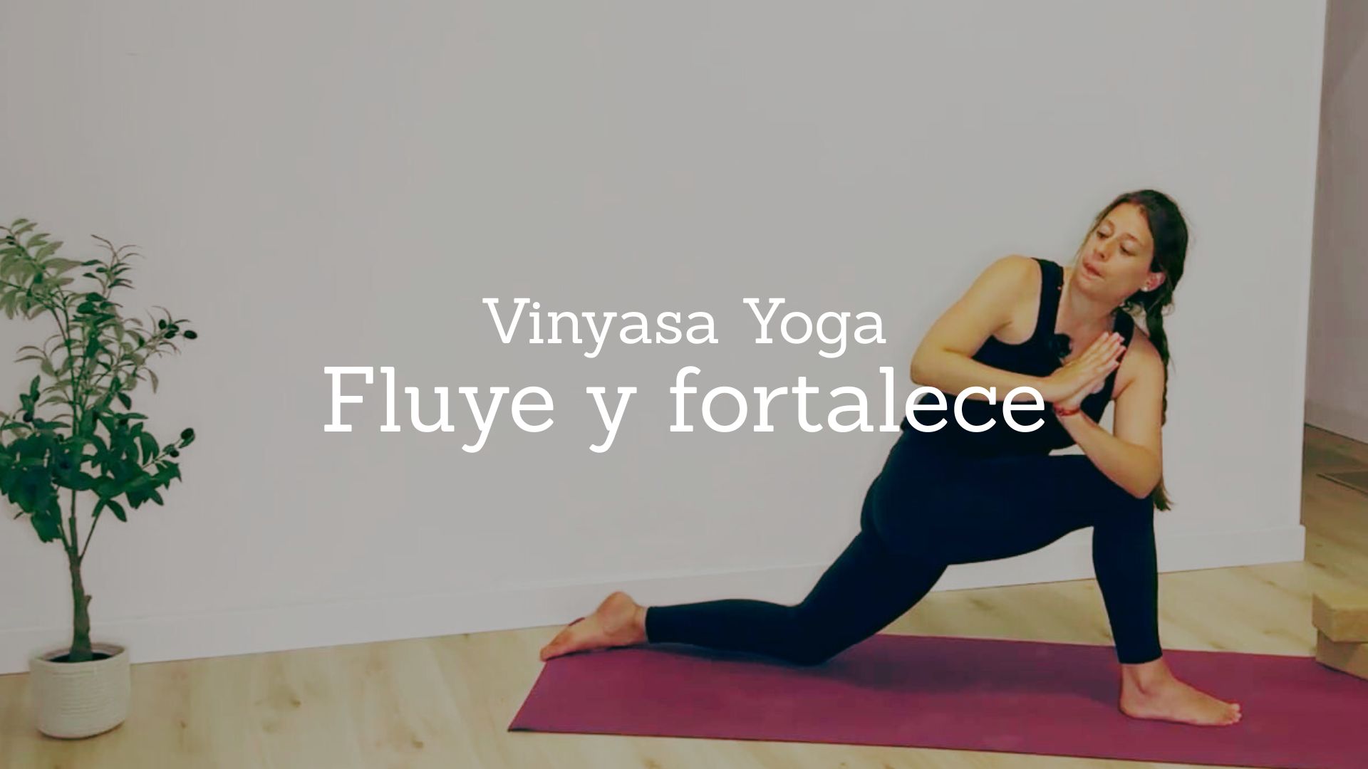 Fluye y fortalece. Vinyasa Yoga con Cintia